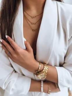 Naszyjniki|Wyjątkowe Okazje>Dstreet Naszyjnik INFINITY złoty IY0099