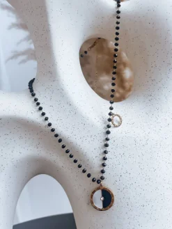 Naszyjniki>Dstreet Naszyjnik SAHARUN czarny IY0064