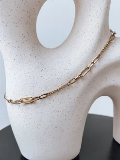 Naszyjniki>Dstreet Naszyjnik TROUBLES złoty IY0092