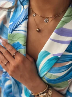 Naszyjniki>Dstreet Naszyjnik WAIMANALO złoty IY0083