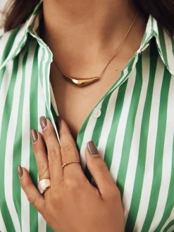 Naszyjniki|Wyjątkowe Okazje>Dstreet Naszyjnik ZOZO złoty IY0100