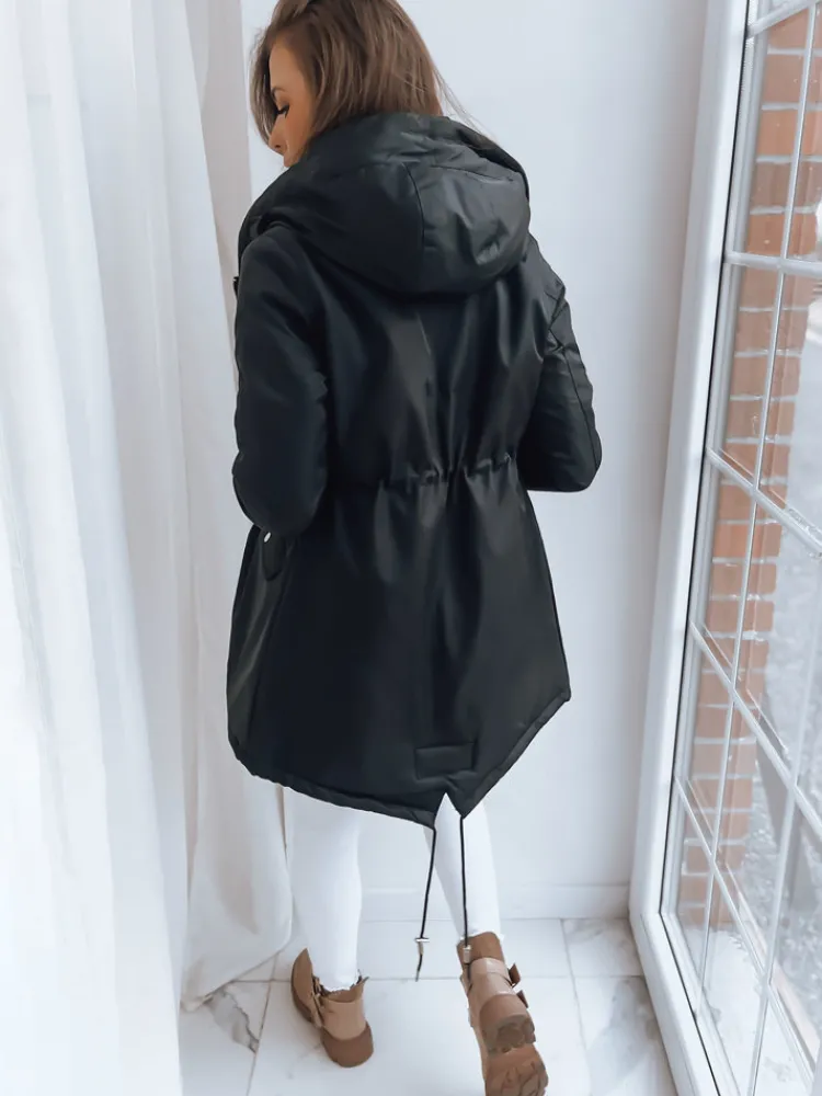 Kurtki Damskie>Dstreet Parka damska MINELLI czarna TY3679