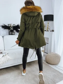 Kurtki Damskie>Dstreet Parka damska STELLA zielona TY3181