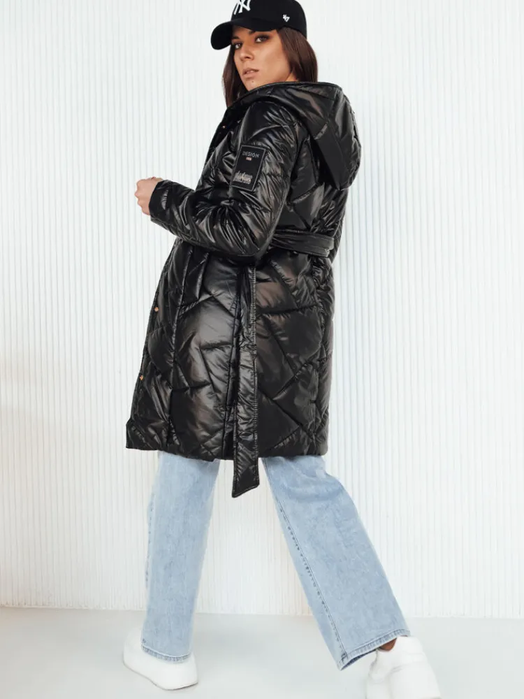 Płaszcze Damskie|Kurtki Damskie>Dstreet Płaszcz damski PAUL czarny TY4107