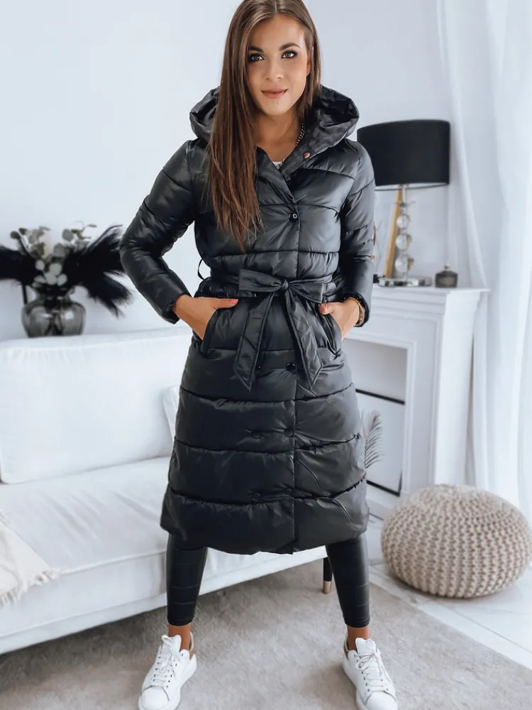 Płaszcze Damskie|Kurtki Damskie>Dstreet Płaszcz damski SABINA czarny TY3166