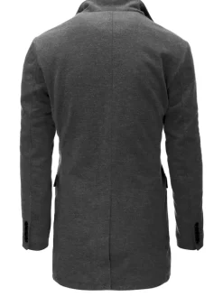 Płaszcze Męskie>Dstreet Płaszcz męski szary CX0441