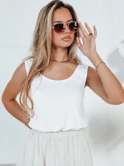 T-Shirty Damskie|Bluzki Damskie>Dstreet Podkoszulka damska AGNETHAS biała RY2501