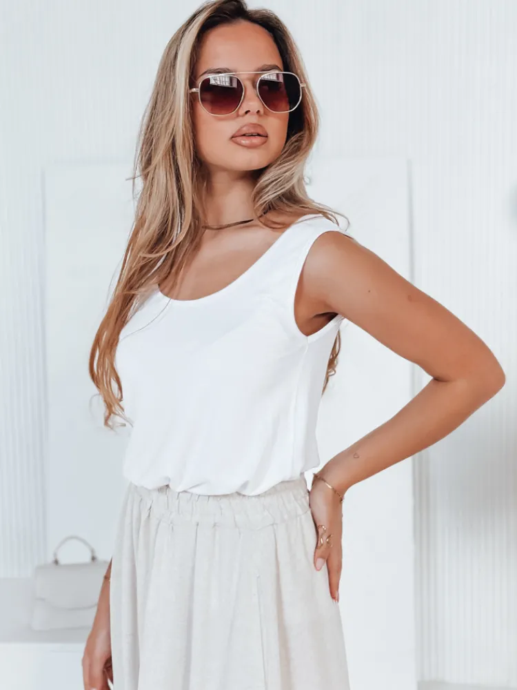 T-Shirty Damskie|Bluzki Damskie>Dstreet Podkoszulka damska AGNETHAS biała RY2501