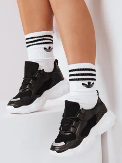 Buty Sportowe|Sneakersy>Dstreet Sneakersy damskie BLENSY czarne ZY0099