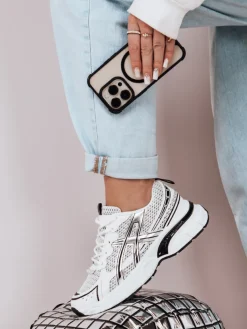 Buty Sportowe|Sneakersy>Dstreet Sneakersy damskie na grubszej podeszwie DYNAMICA czarne ZY0584