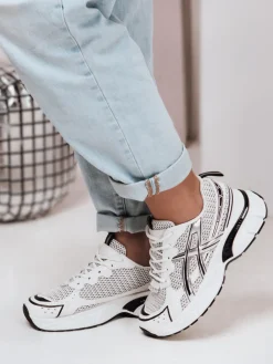 Buty Sportowe|Sneakersy>Dstreet Sneakersy damskie na grubszej podeszwie DYNAMICA czarne ZY0584