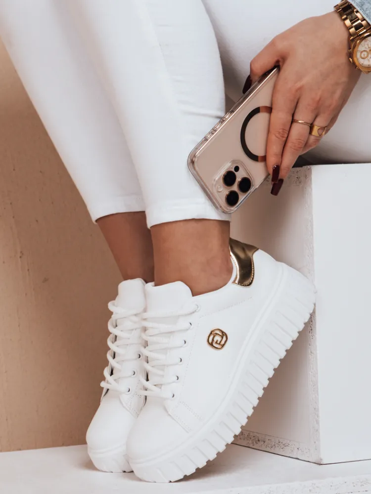 Buty Sportowe|Sneakersy>Dstreet Sneakersy damskie na platformie MODISHE złote ZY0605