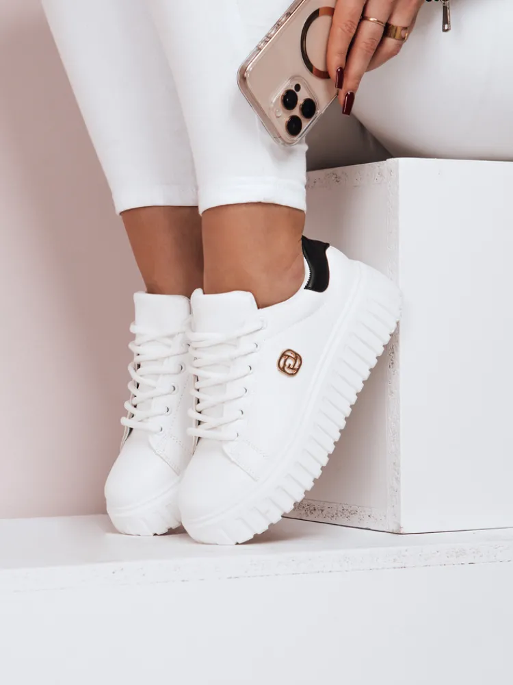 Buty Sportowe|Sneakersy>Dstreet Sneakersy damskie na platformie MODISHE czarne ZY0600