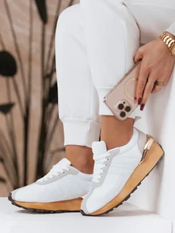 Buty Sportowe|Sneakersy>Dstreet Sneakersy damskie SILLY białe ZY0052