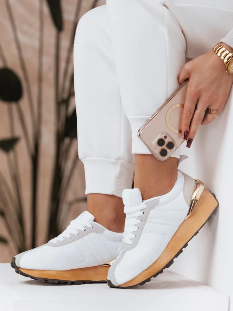 Buty Sportowe|Sneakersy>Dstreet Sneakersy damskie SILLY białe ZY0052