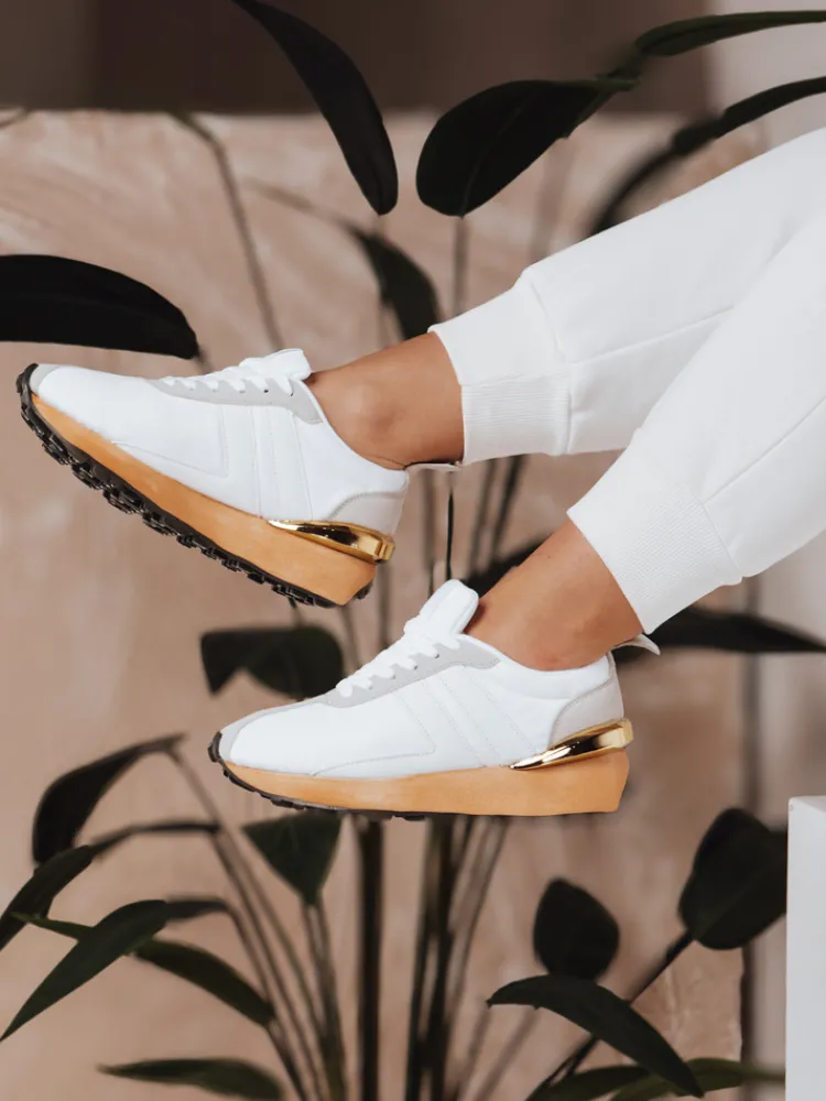 Buty Sportowe|Sneakersy>Dstreet Sneakersy damskie SILLY białe ZY0052