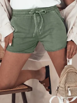 Spodenki Damskie>Dstreet Spodenki damskie CITYCHIC oliwkowe SY0350