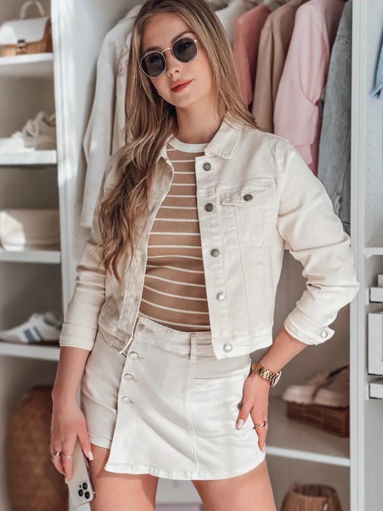 Spodenki Damskie>Dstreet Spodenki damskie SUMERLUXE jasnobeżowe SY0374