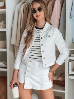 Spodenki Damskie>Dstreet Spodenki damskie SUMERLUXE białe SY0338