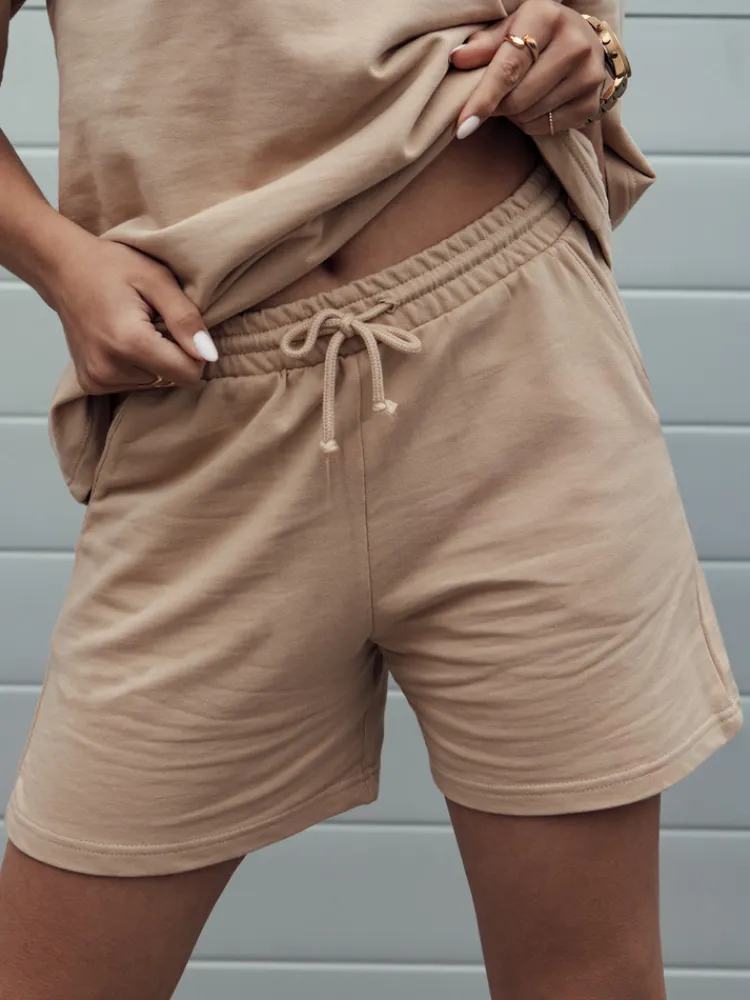 Spodenki Damskie>Dstreet Spodenki damskie SWAN beżowe SY0326