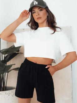 Spodenki Damskie>Dstreet Spodenki damskie SWAN czarne SY0327