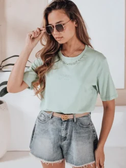 Spodenki Damskie>Dstreet Spodenki jeansowe damskie JEANSGLOW niebieskie SY0333