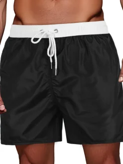 Spodenki Męskie>Dstreet Spodenki męskie biało-czarne SX2513