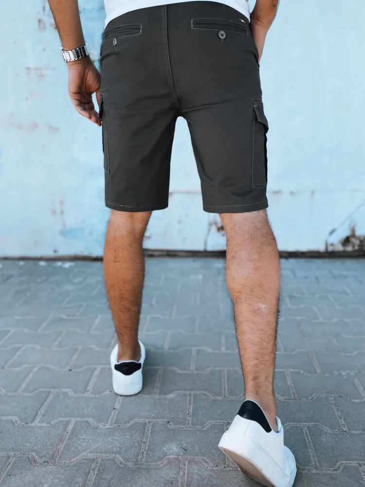 Spodenki Męskie>Dstreet Spodenki męskie ciemnoszare SX2430