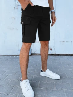 Spodenki Męskie>Dstreet Spodenki męskie czarne SX2431