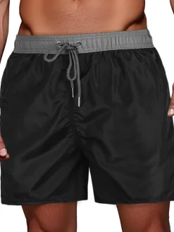 Spodenki Męskie>Dstreet Spodenki męskie czarno-szare SX2514