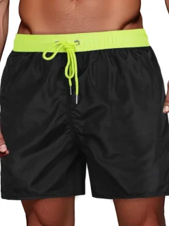 Spodenki Męskie>Dstreet Spodenki męskie czarno-zielone SX2515