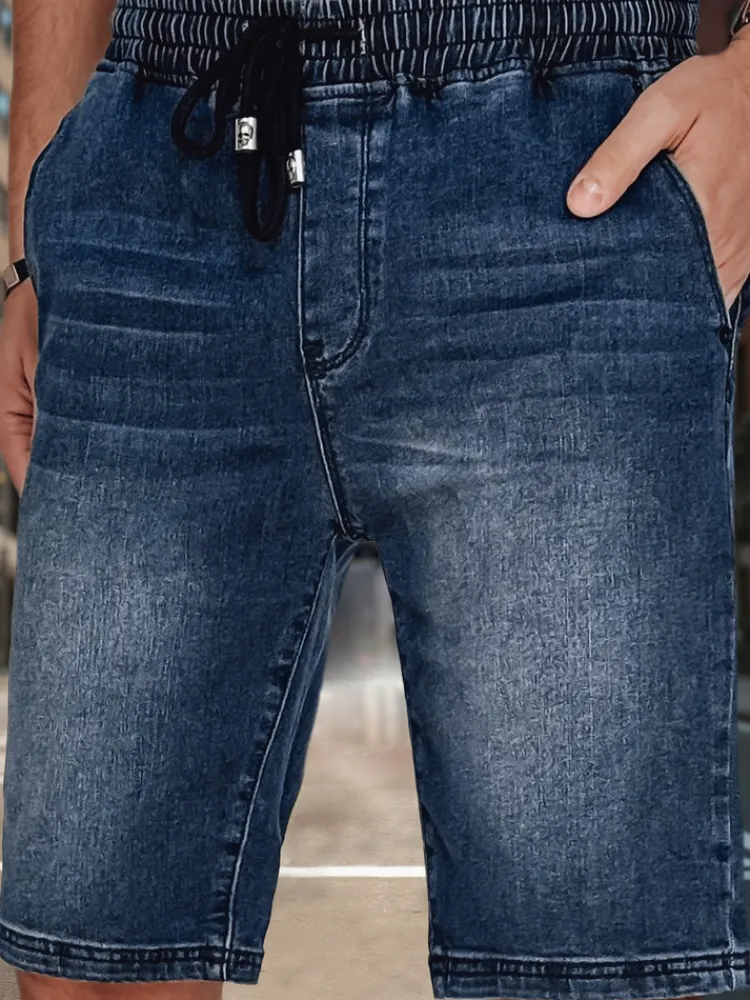 Spodenki Męskie>Dstreet Spodenki męskie denim look niebieskie SX2355