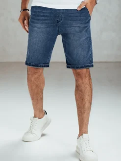 Spodenki Męskie>Dstreet Spodenki męskie denim look niebieskie SX2502