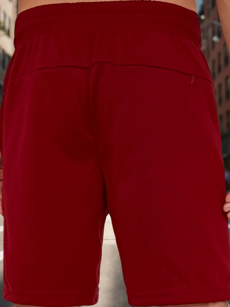 Spodenki Męskie>Dstreet Spodenki męskie dresowe bordowe SX2471