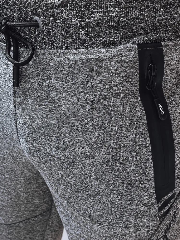 Spodenki Męskie>Dstreet Spodenki męskie dresowe ciemnoszare SX2237