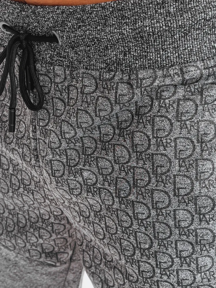 Spodenki Męskie>Dstreet Spodenki męskie dresowe ciemnoszare SX2261