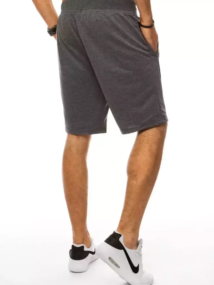 Spodenki Męskie>Dstreet Spodenki męskie dresowe ciemnoszare SX1482