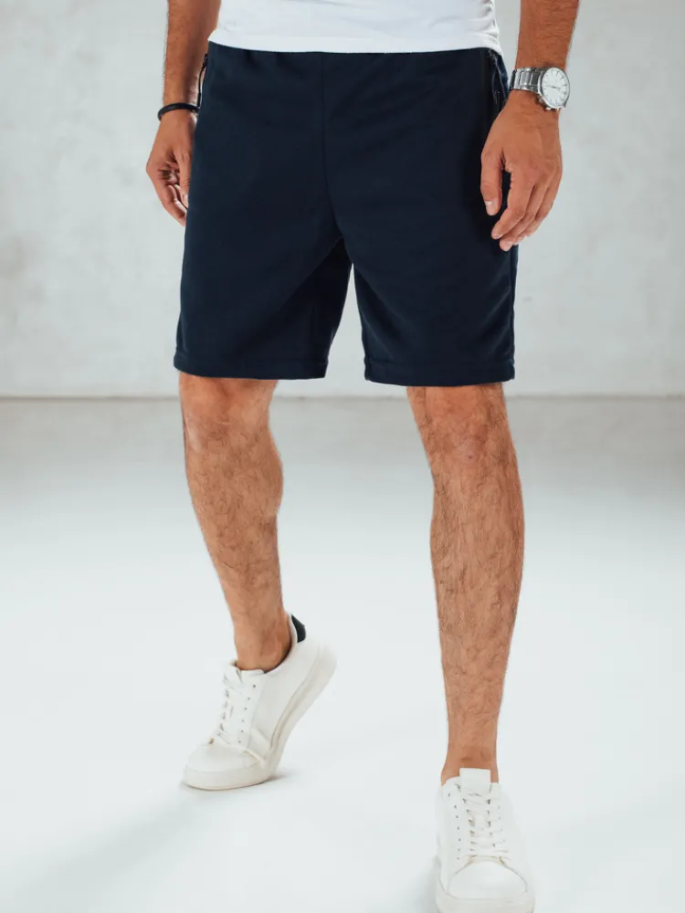 Spodenki Męskie>Dstreet Spodenki męskie dresowe granatowe SX2472