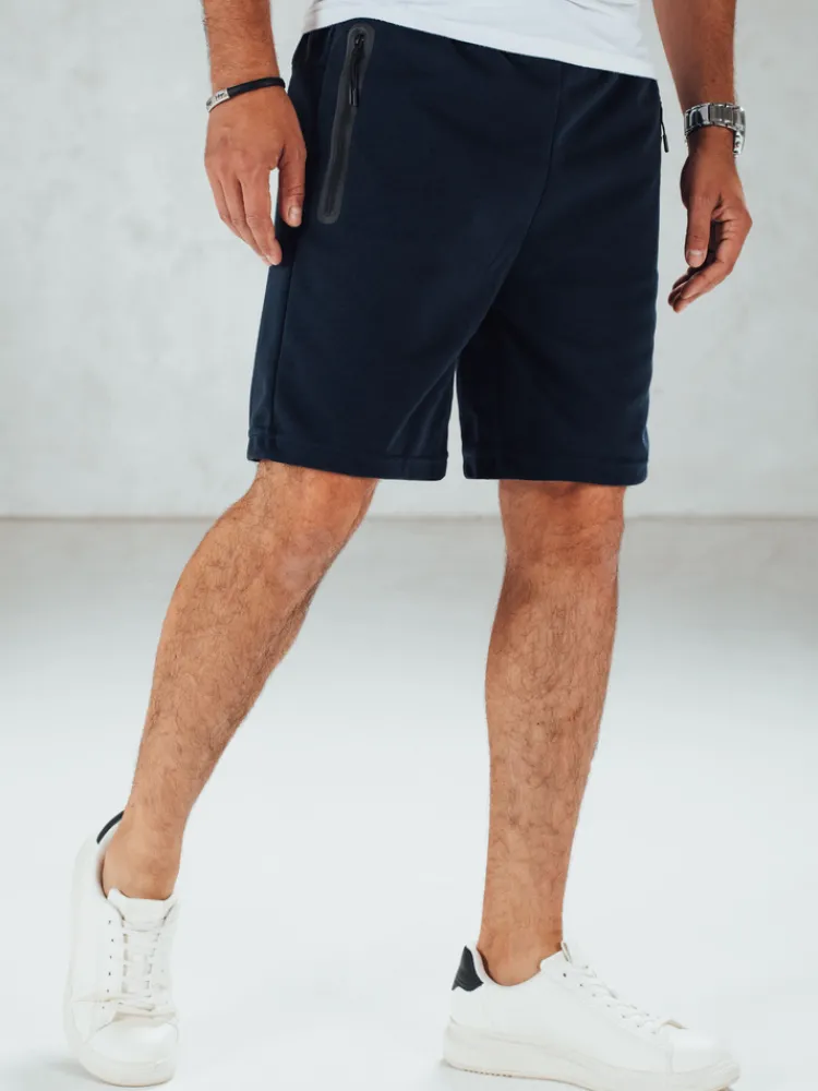 Spodenki Męskie>Dstreet Spodenki męskie dresowe granatowe SX2472