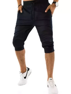 Spodenki Męskie>Dstreet Spodenki męskie dresowe granatowe SX1536