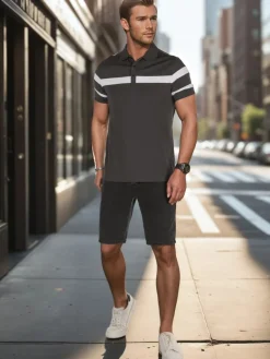 Spodenki Męskie>Dstreet Spodenki męskie jeansowe czarne SX2493