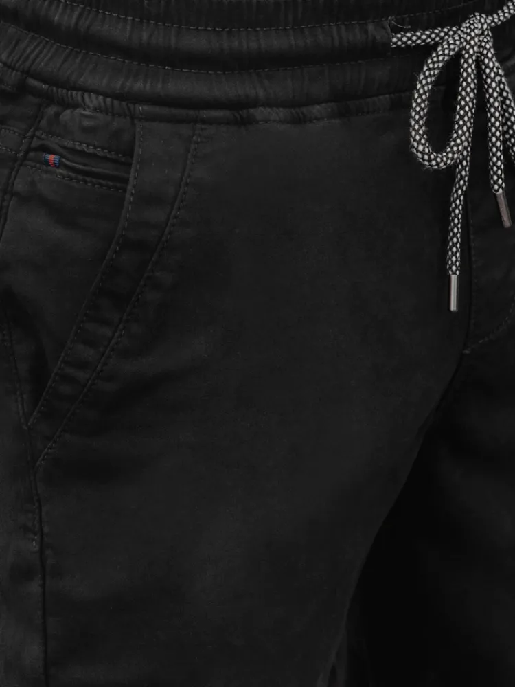 Spodenki Męskie>Dstreet Spodenki męskie jeansowe czarne SX2439