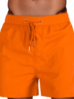 Spodenki Męskie>Dstreet Spodenki męskie kąpielowe pomarańczowe SX2462