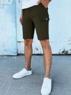 Spodenki Męskie>Dstreet Spodenki męskie zielone SX2432