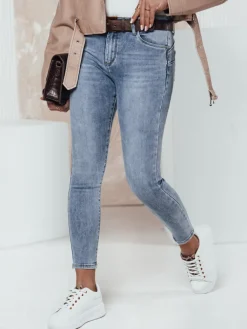 Jeansy Damskie>Dstreet Spodnie damskie DENIMCODE jeansowe UY2325