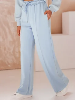 Spodnie Damskie>Dstreet Spodnie damskie dresowe DRESSANIK niebieskie UY2700