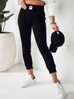 Spodnie Damskie>Dstreet Spodnie damskie dresowe LOREN czarne UY1829