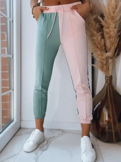 Spodnie Damskie>Dstreet Spodnie damskie dresowe PASTELS różowe UY1483
