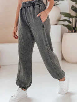 Spodnie Damskie|Jeansy Damskie>Dstreet Spodnie damskie DREY szare UY2021