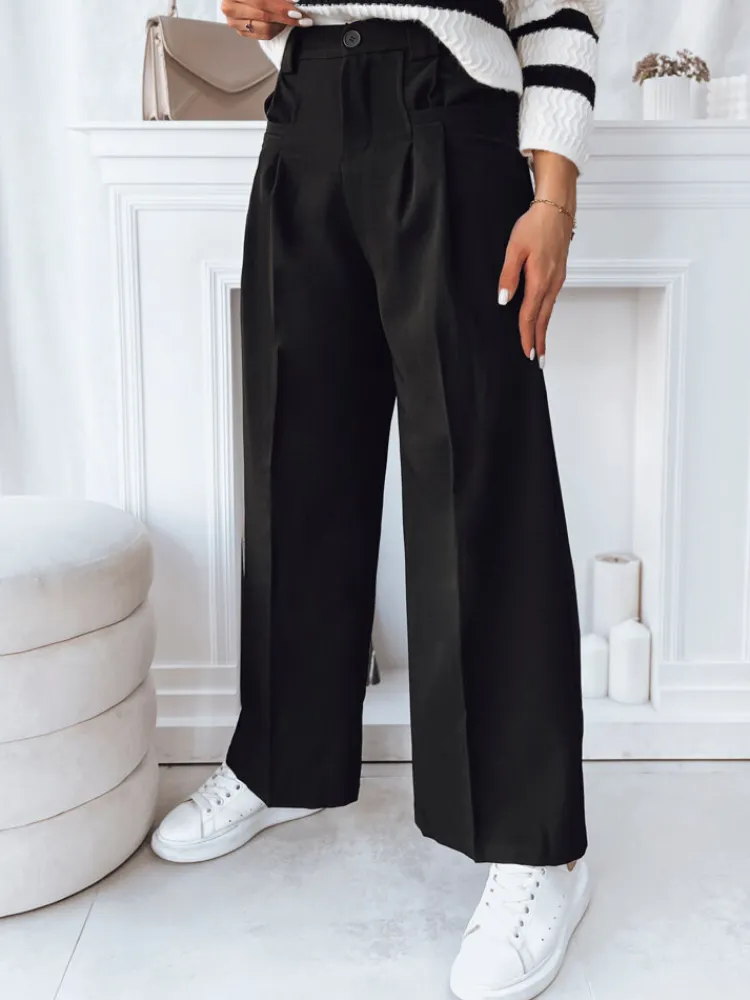 Spodnie Damskie>Dstreet Spodnie damskie HAZE czarne UY1773